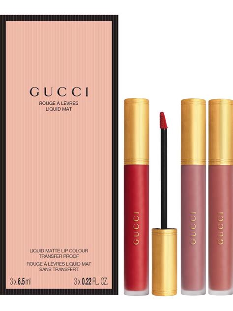 gucci lipstick and perfume set|Gucci lipstick for sale.